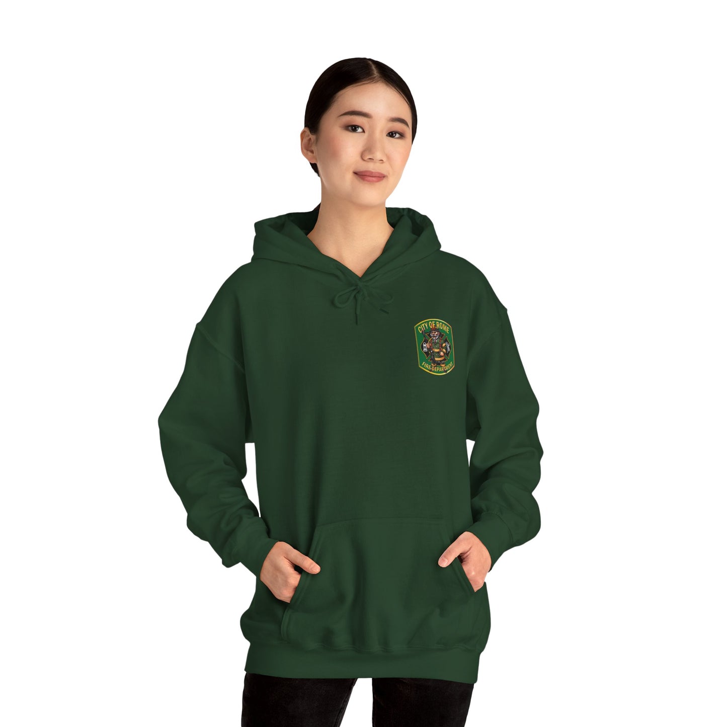 Rome Fire Department St Patrick's Day Hoodie