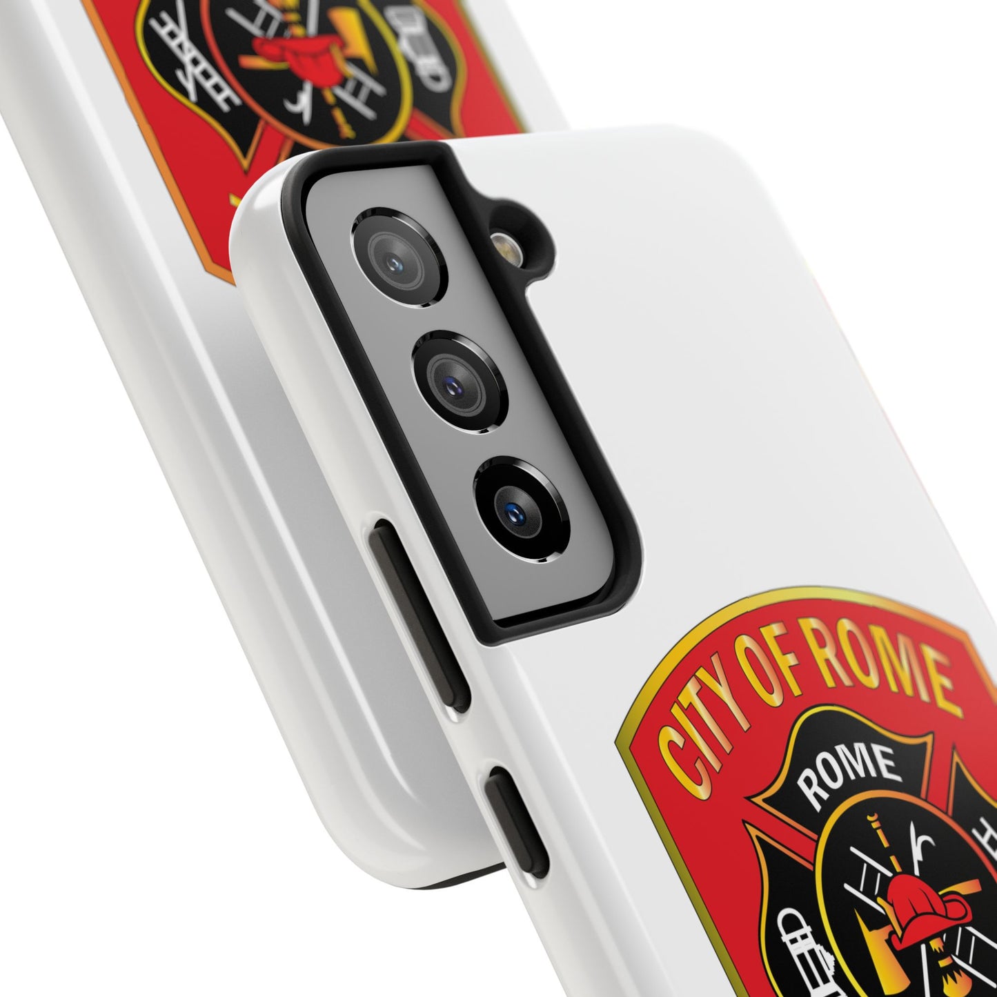 Rome Fire Department Tough Phone Case - Durable Protection with Pride