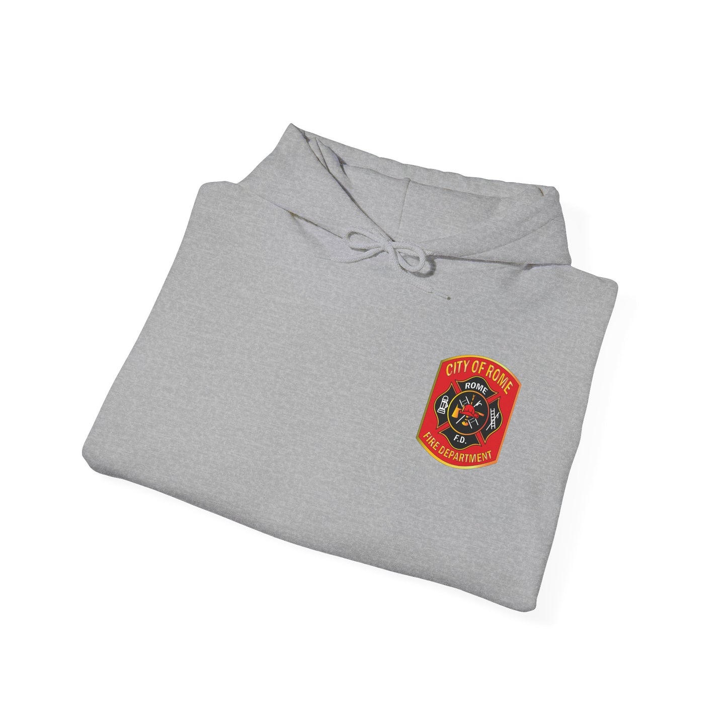 Basic City of Rome Fire Department Heavy Blend Hoodie