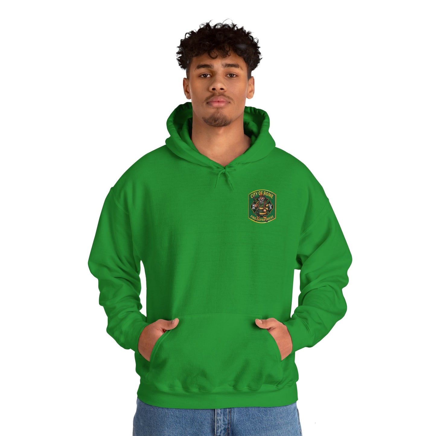 Rome Fire Department St Patrick's Day Hoodie