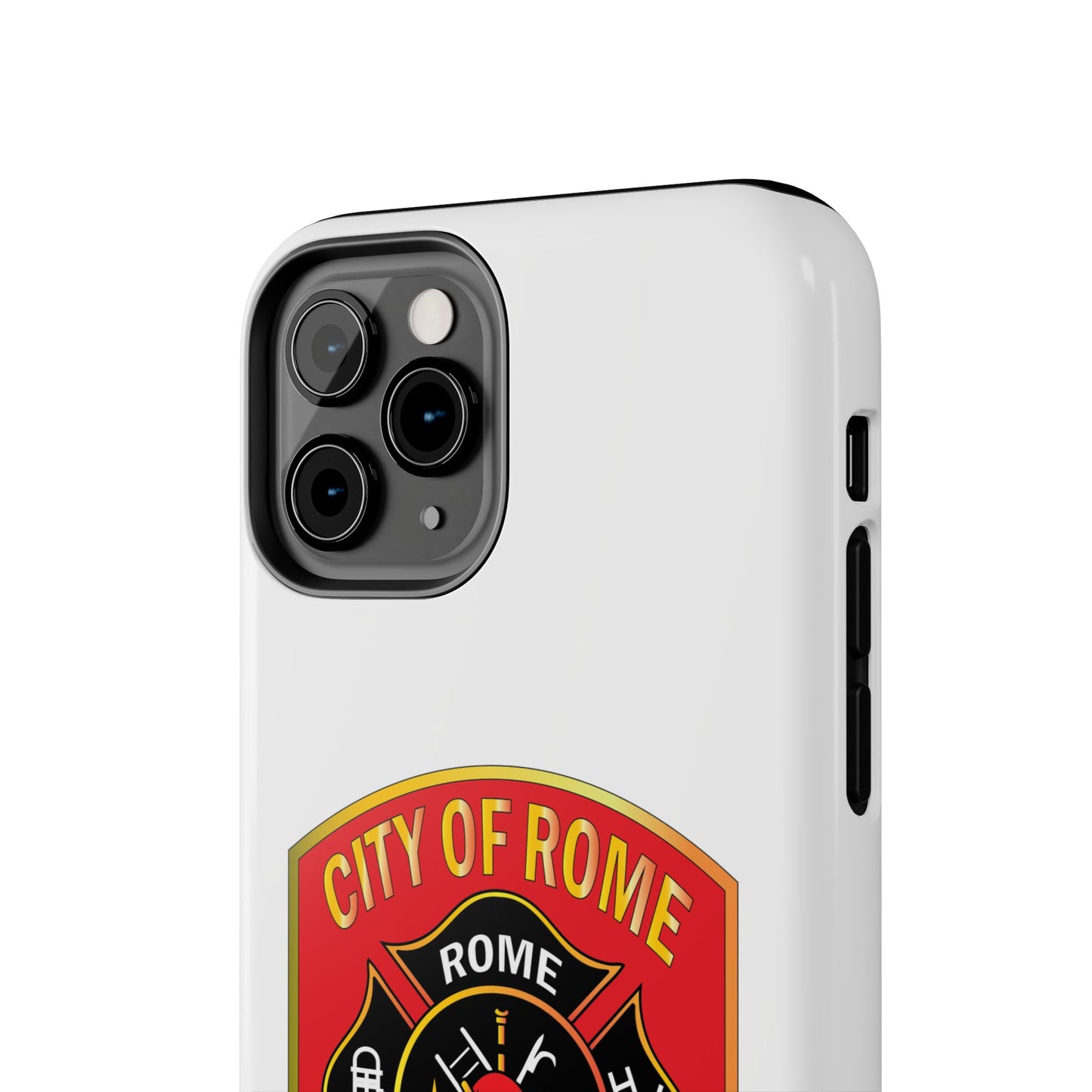 Rome Fire Department Tough Phone Case - Durable Protection with Pride