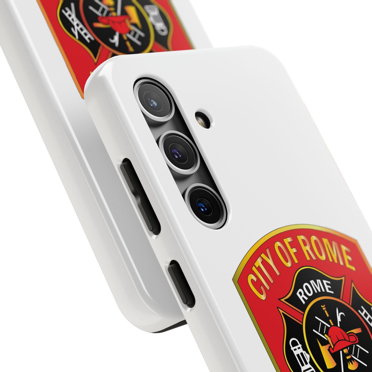 Rome Fire Department Tough Phone Case - Durable Protection with Pride