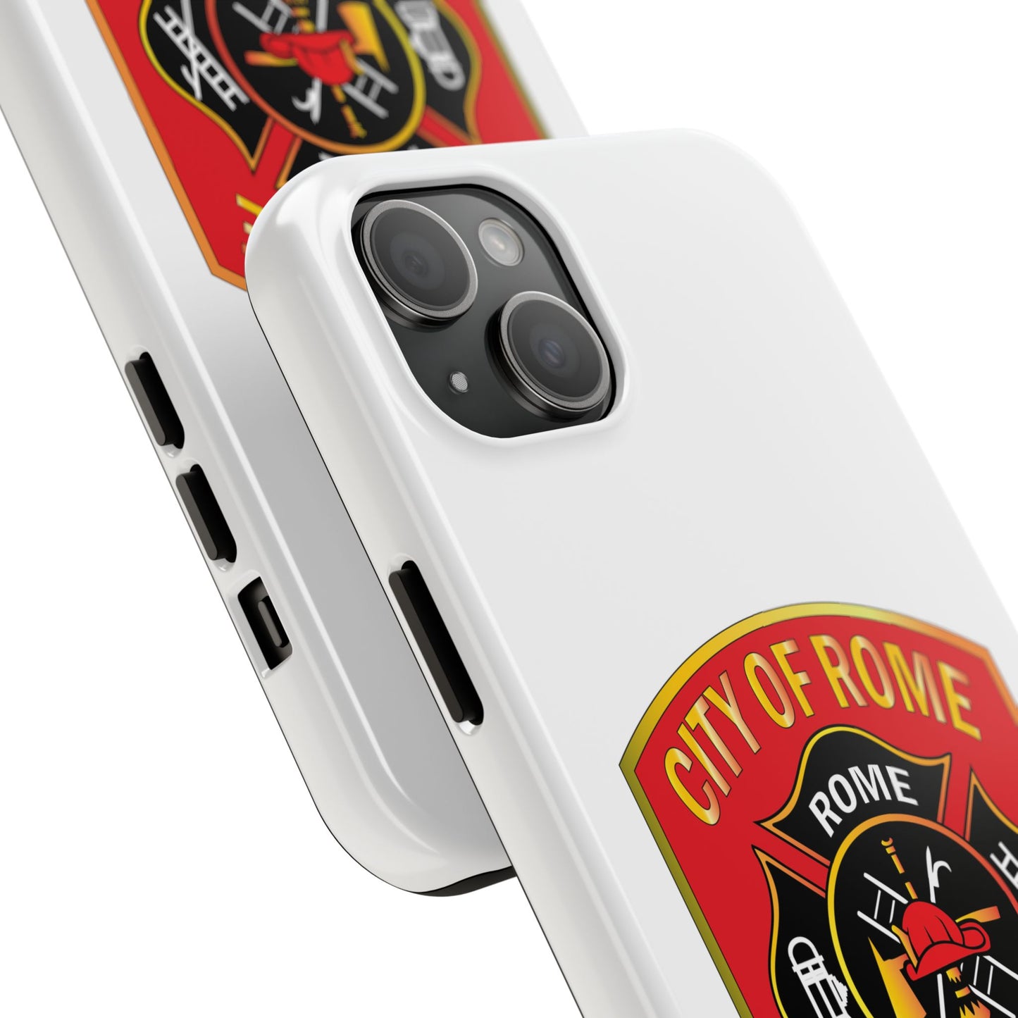 Rome Fire Department Tough Phone Case - Durable Protection with Pride