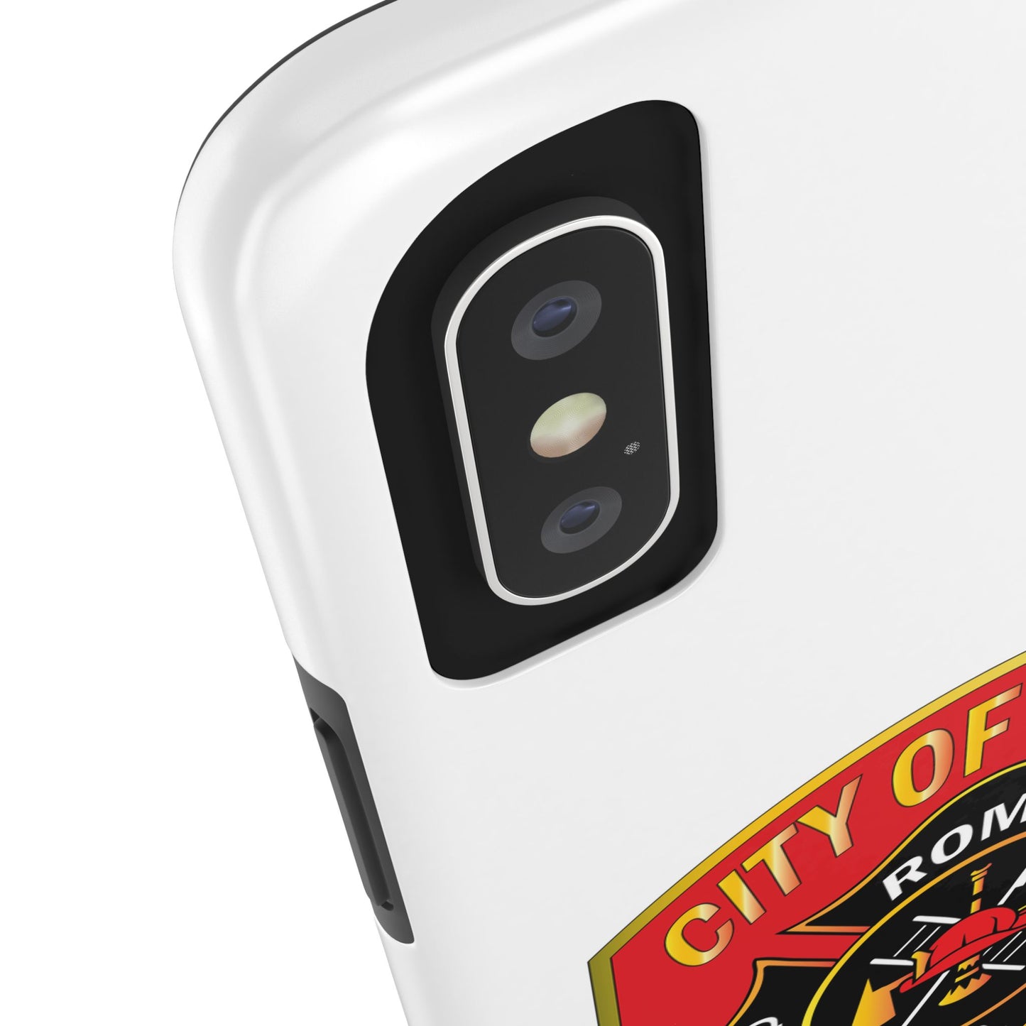 Rome Fire Department Tough Phone Case - Durable Protection with Pride