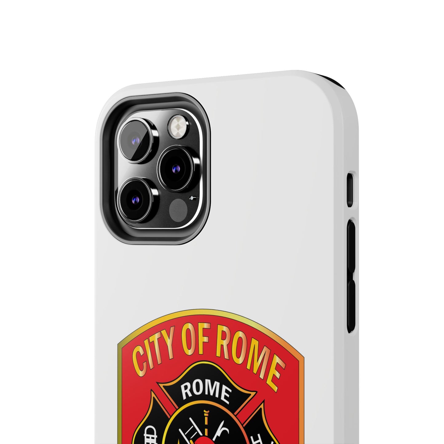 Rome Fire Department Tough Phone Case - Durable Protection with Pride