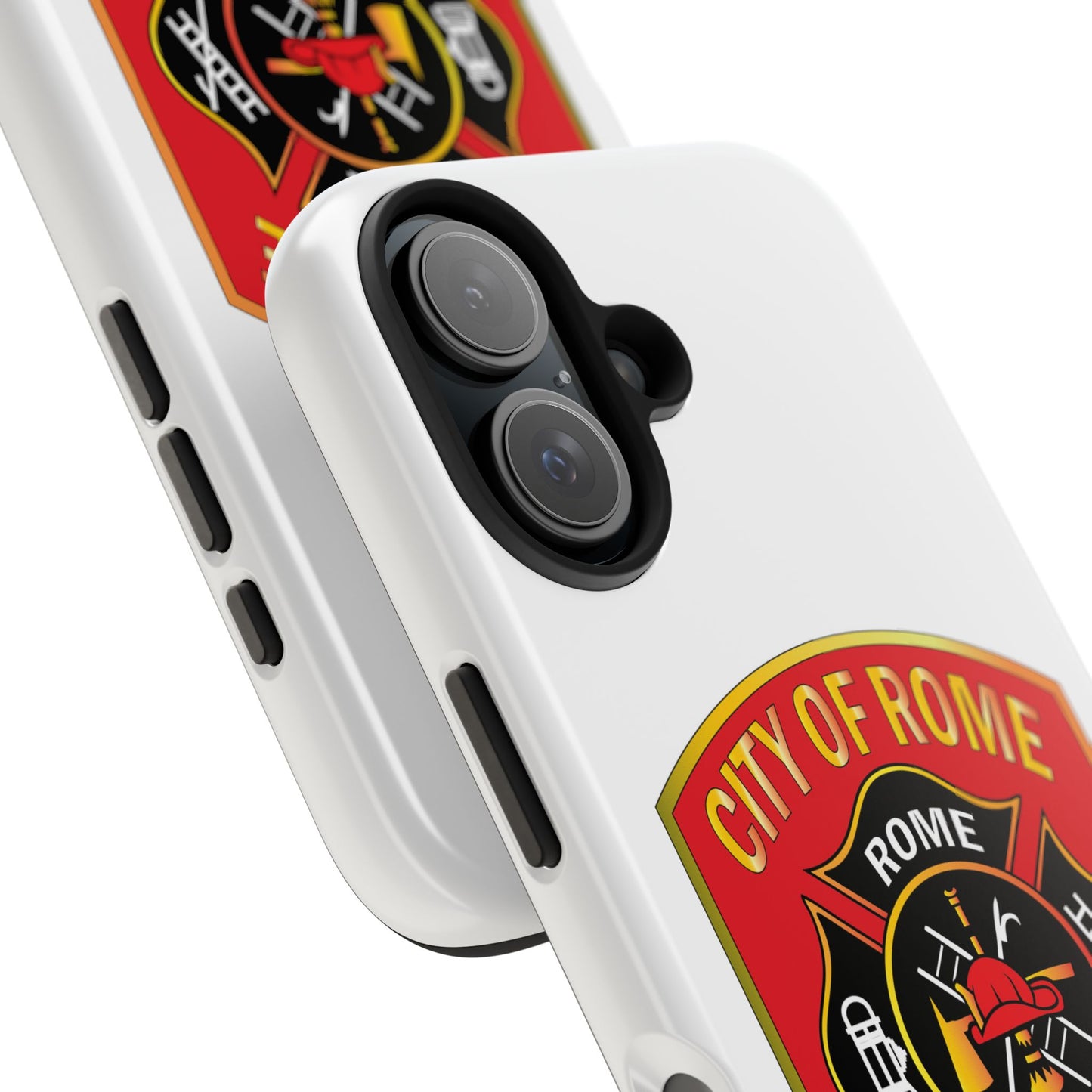 Rome Fire Department Tough Phone Case - Durable Protection with Pride