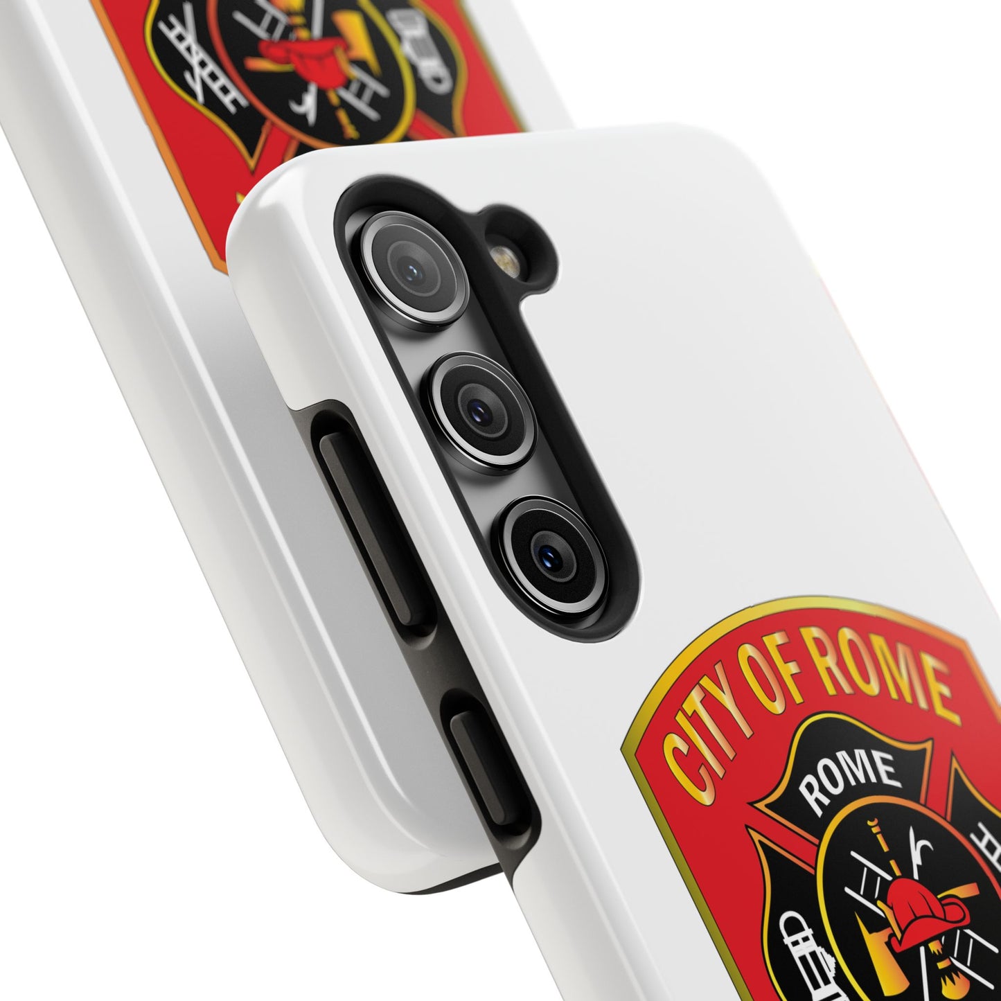 Rome Fire Department Tough Phone Case - Durable Protection with Pride