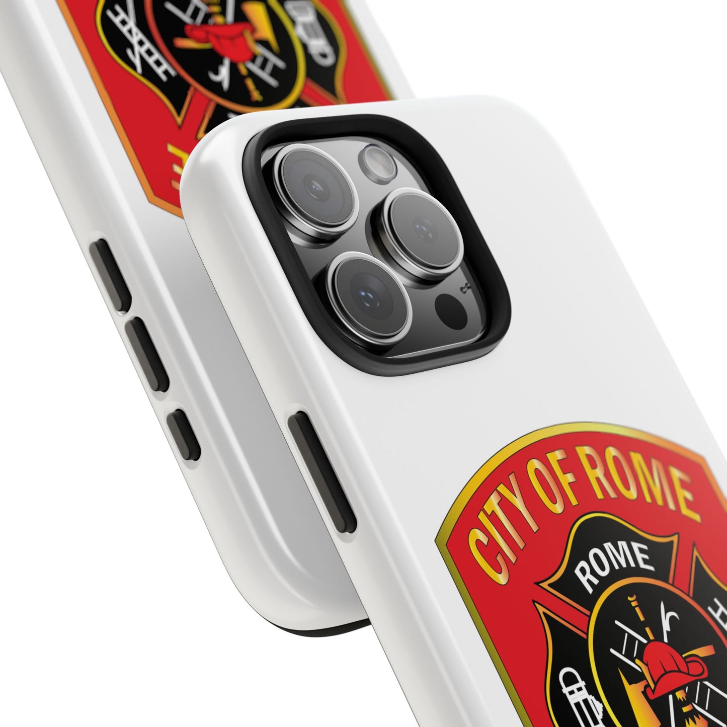 Rome Fire Department Tough Phone Case - Durable Protection with Pride