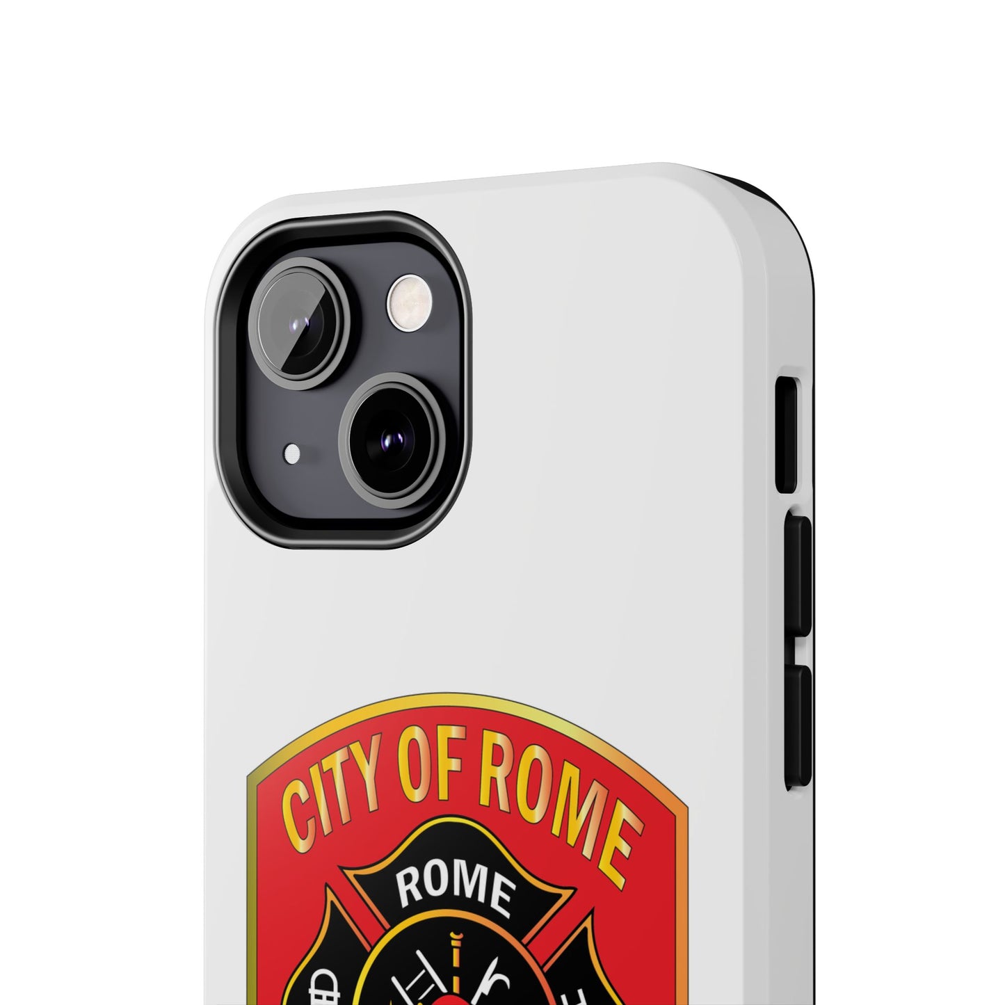 Rome Fire Department Tough Phone Case - Durable Protection with Pride