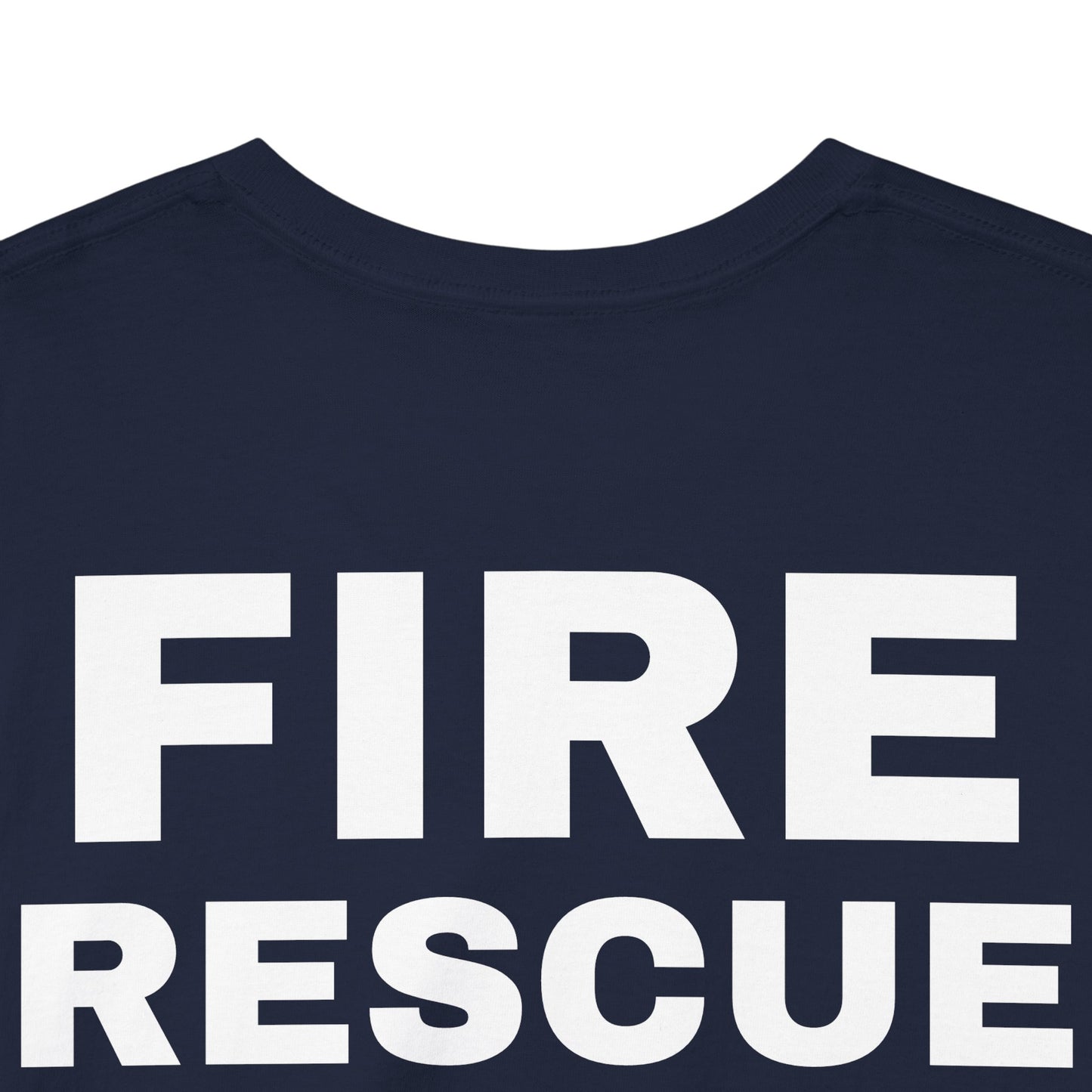 Fire Rescue Graphic Tee for Firefighters & Supporters