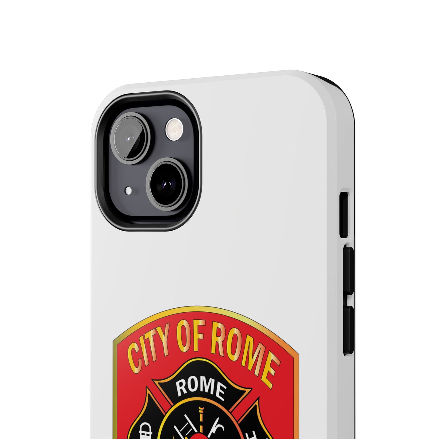 Rome Fire Department Tough Phone Case - Durable Protection with Pride