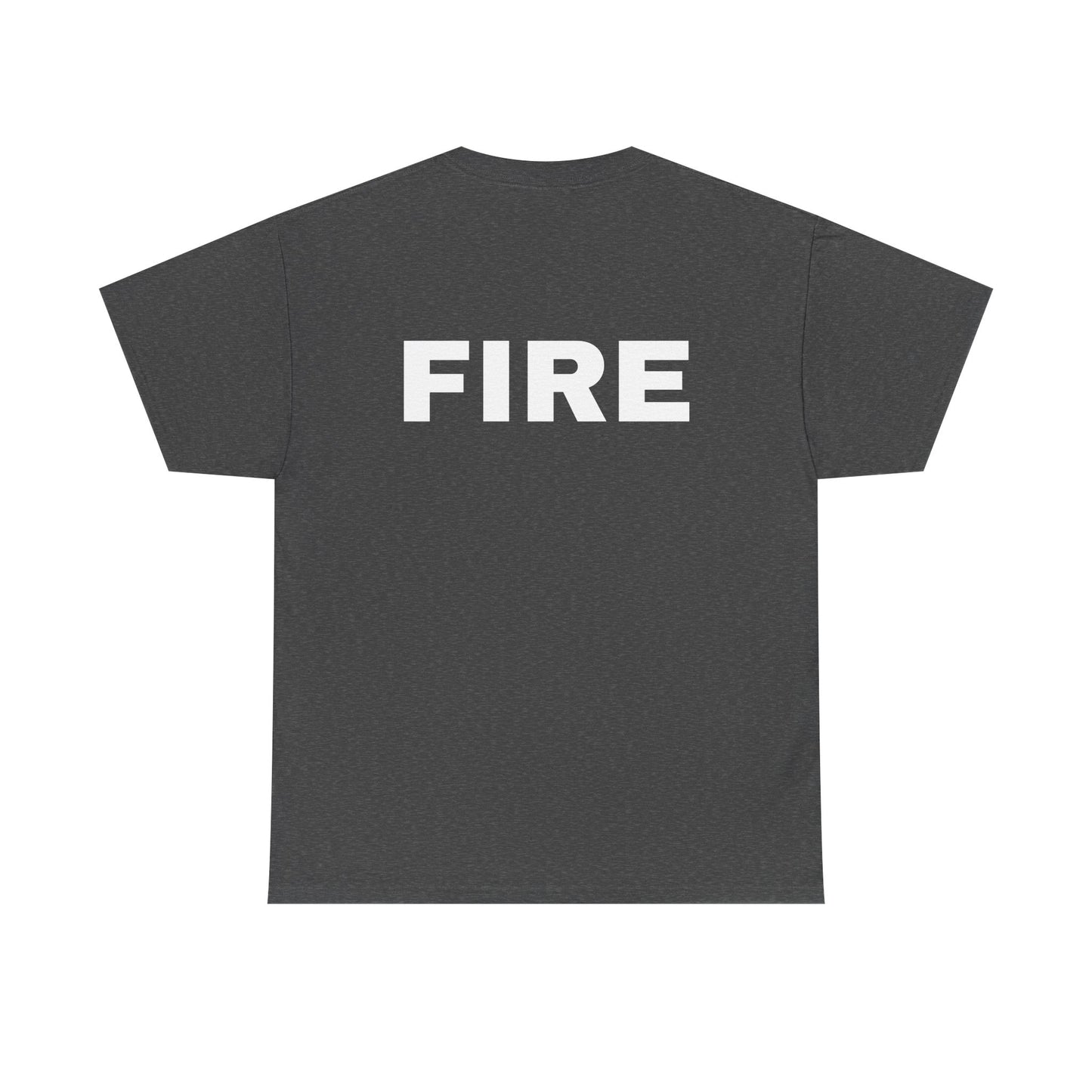 "Fire" Heavy Cotton Tee