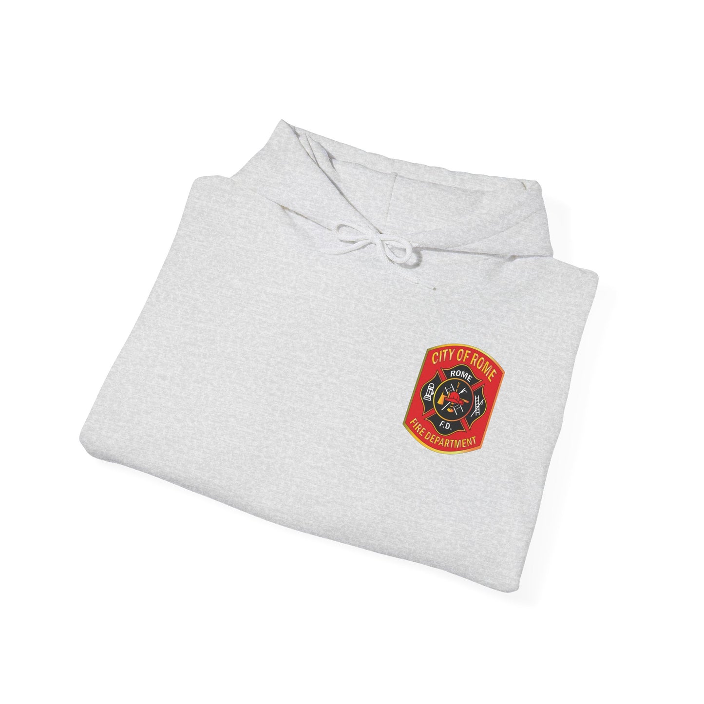 Basic City of Rome Fire Department Heavy Blend Hoodie