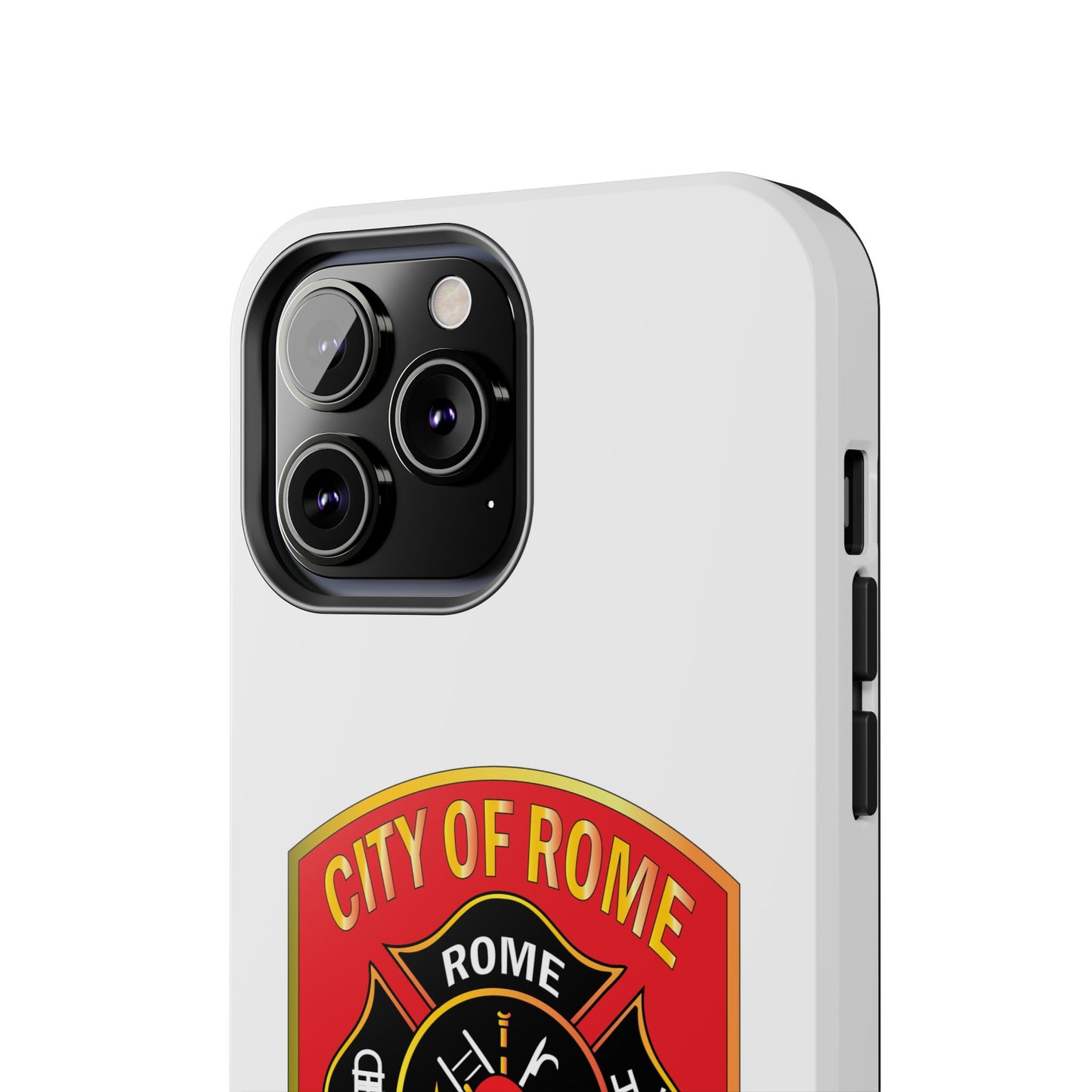 Rome Fire Department Tough Phone Case - Durable Protection with Pride