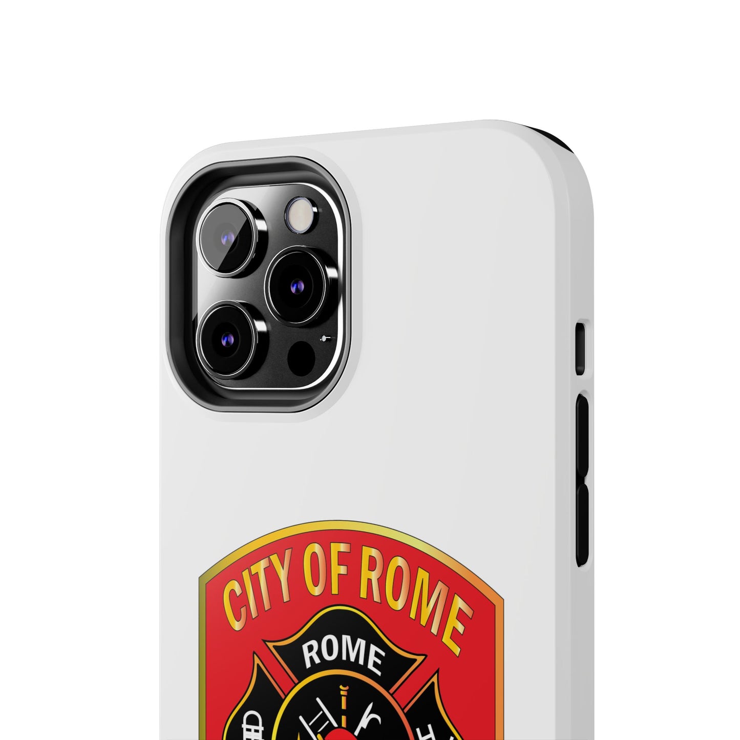 Rome Fire Department Tough Phone Case - Durable Protection with Pride