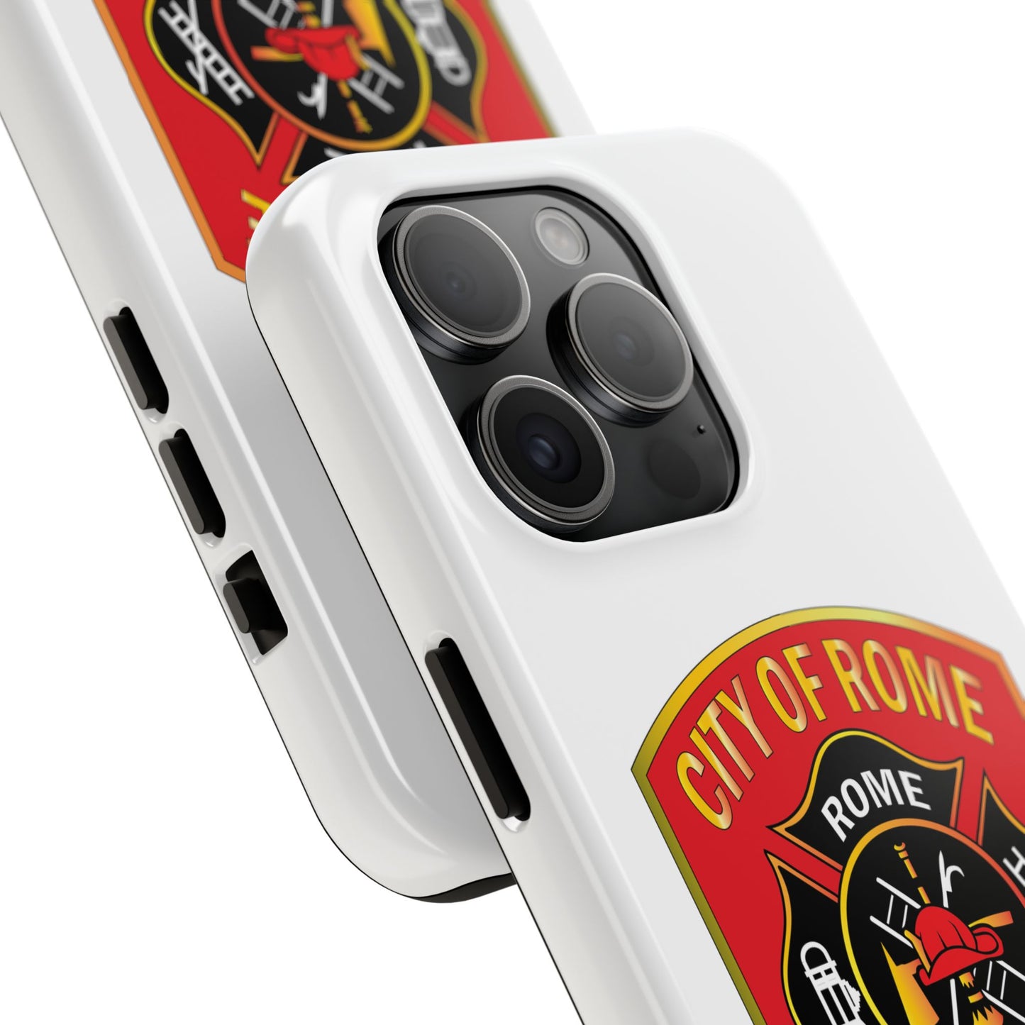 Rome Fire Department Tough Phone Case - Durable Protection with Pride