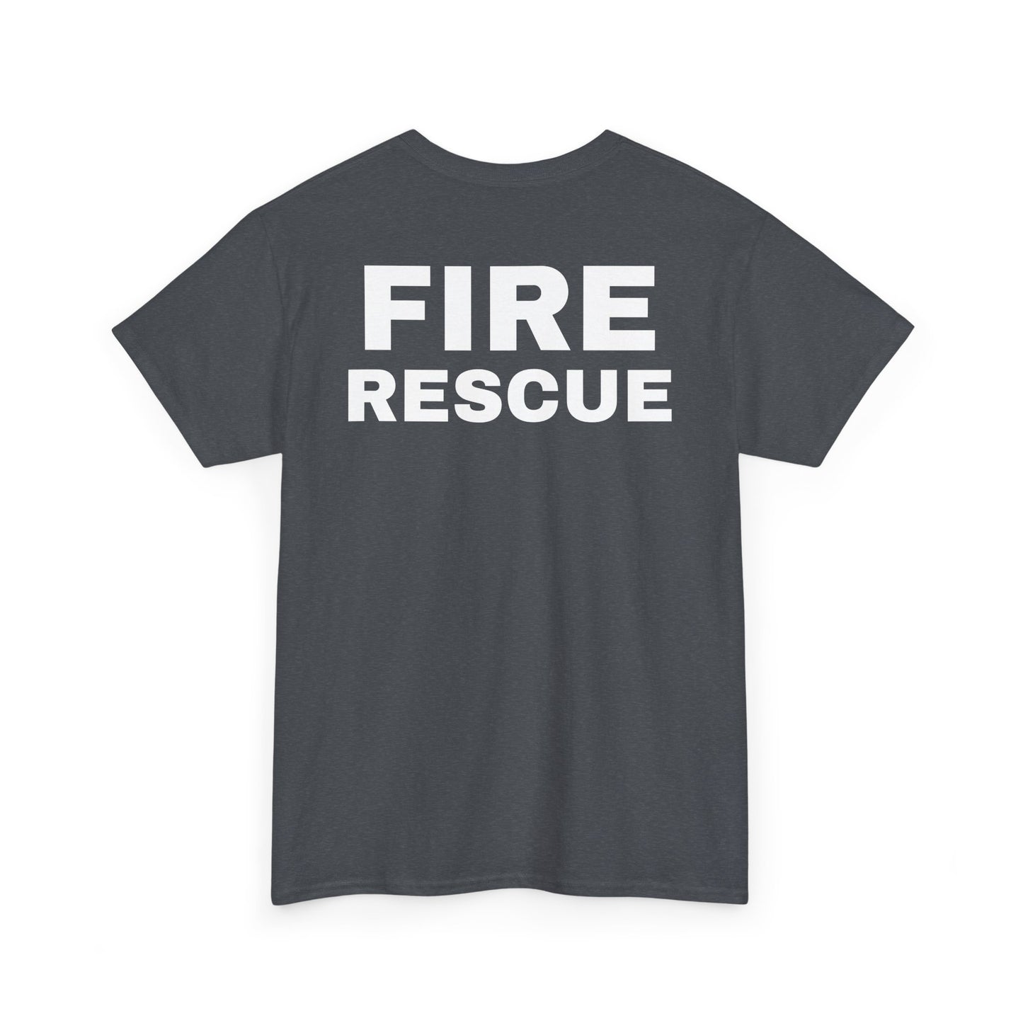 Fire Rescue Graphic Tee for Firefighters & Supporters