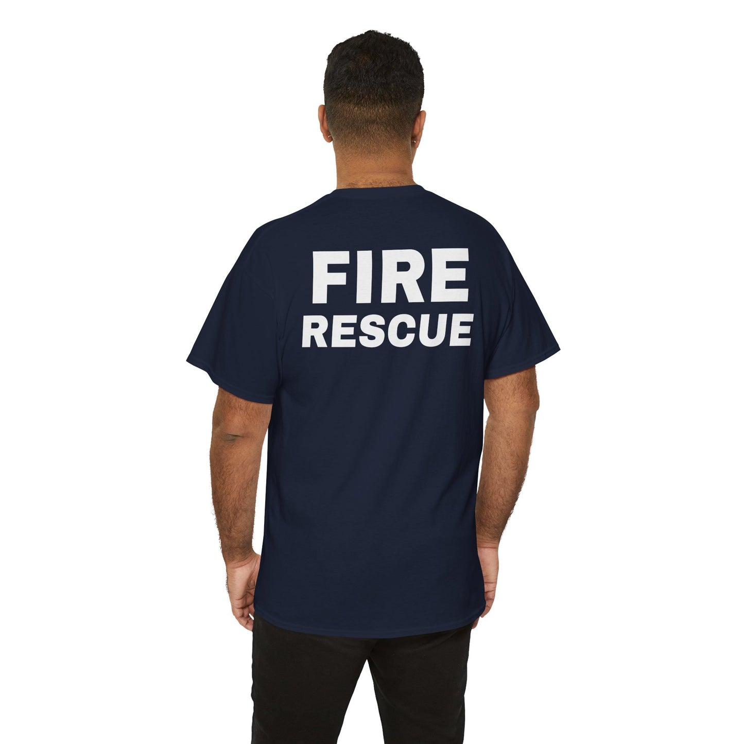 Fire Rescue Graphic Tee for Firefighters & Supporters