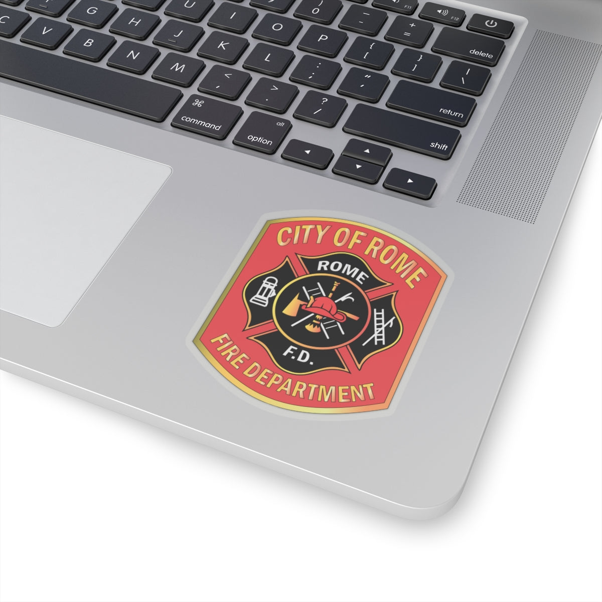 City of Rome Fire Department Kiss-Cut Sticker