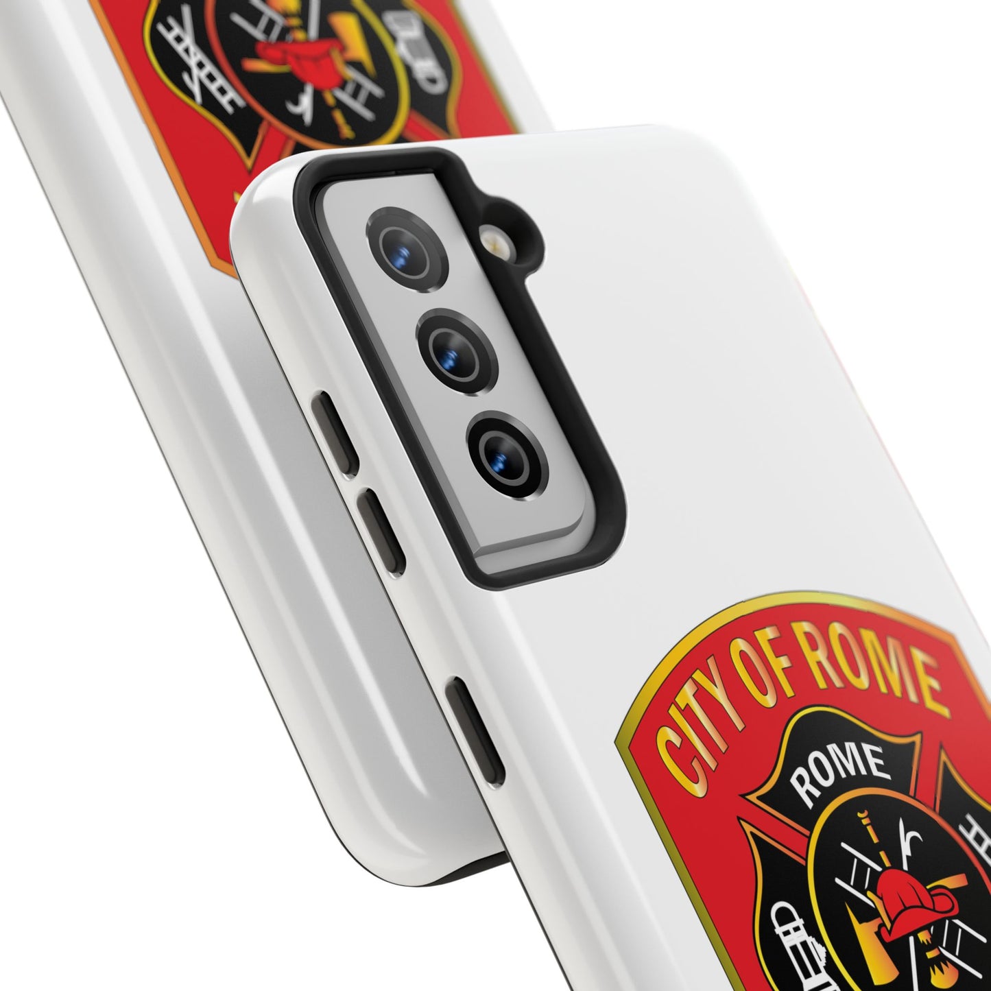 Rome Fire Department Tough Phone Case - Durable Protection with Pride