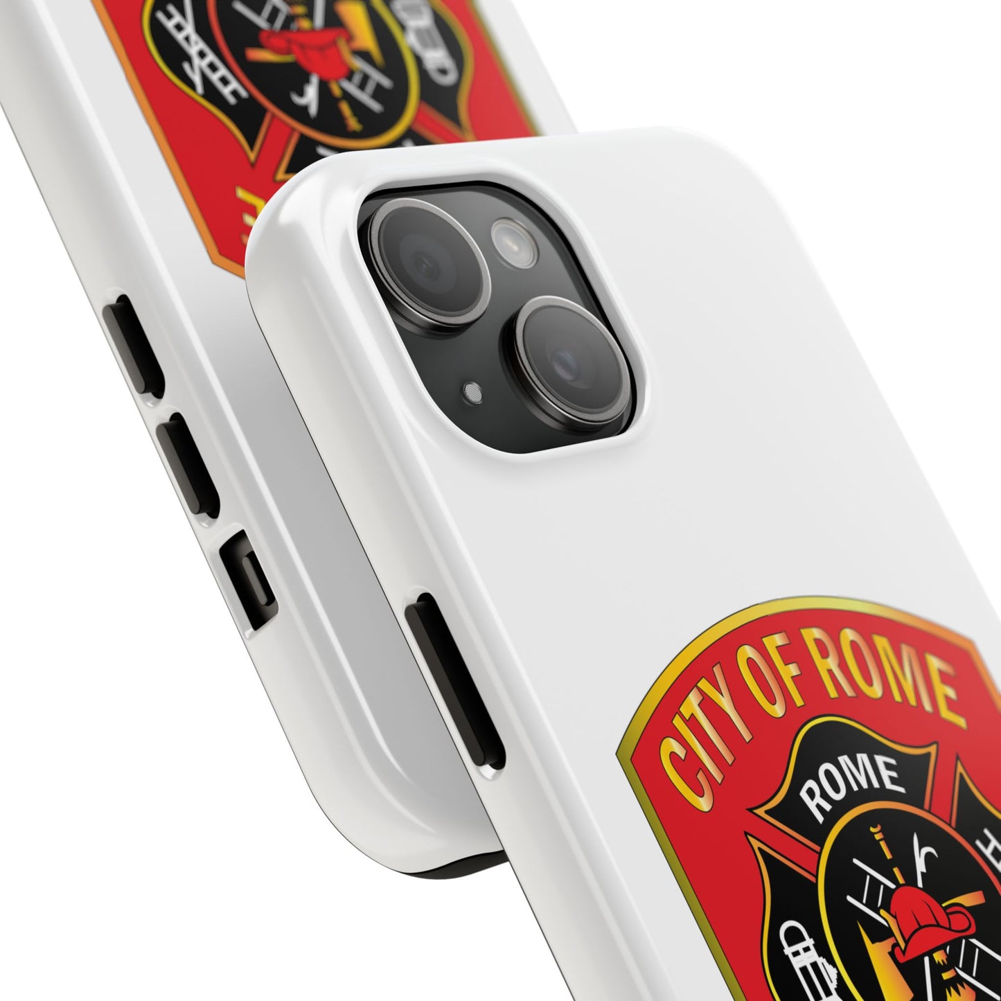 Rome Fire Department Tough Phone Case - Durable Protection with Pride