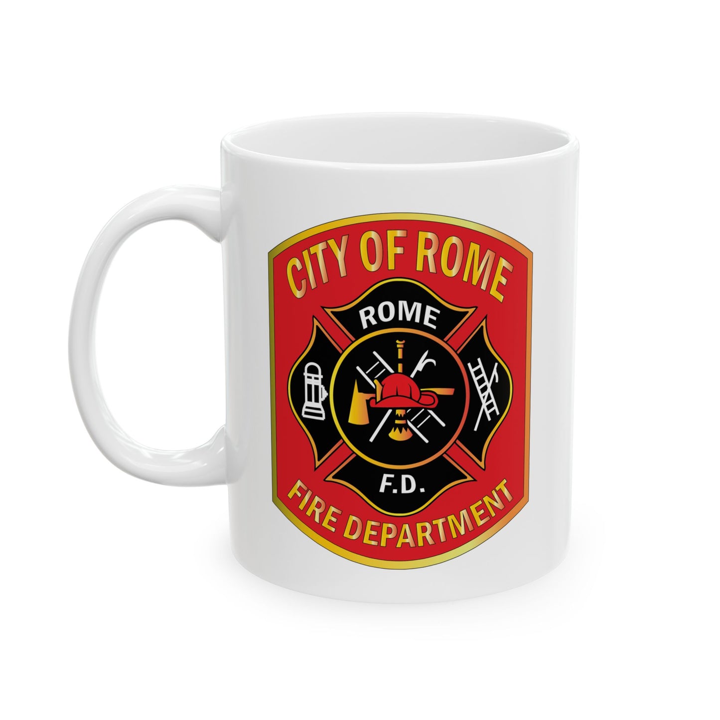 Firefighter Pride Ceramic Mug | 11oz & 15oz | Perfect Gift for Firefighters and First Responders