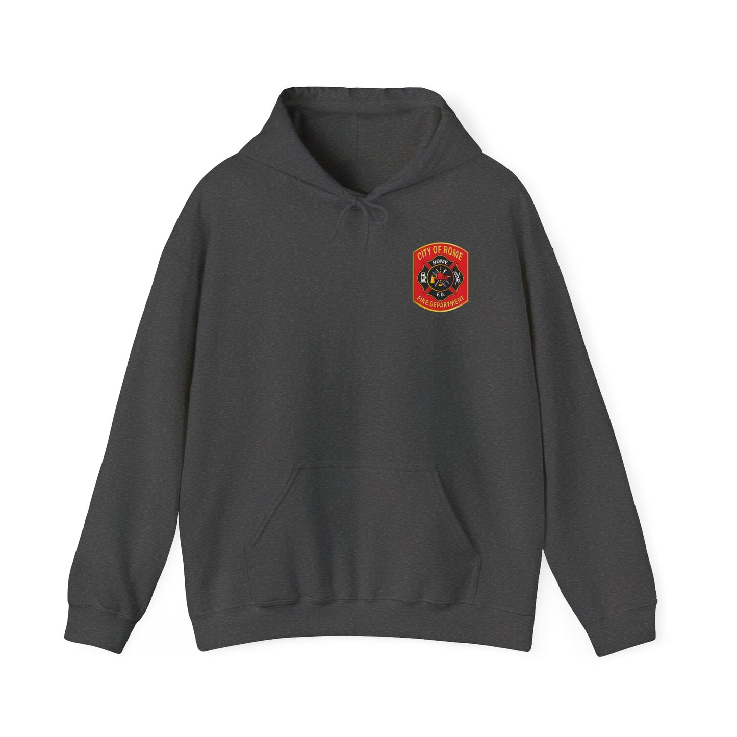 Basic City of Rome Fire Department Heavy Blend Hoodie