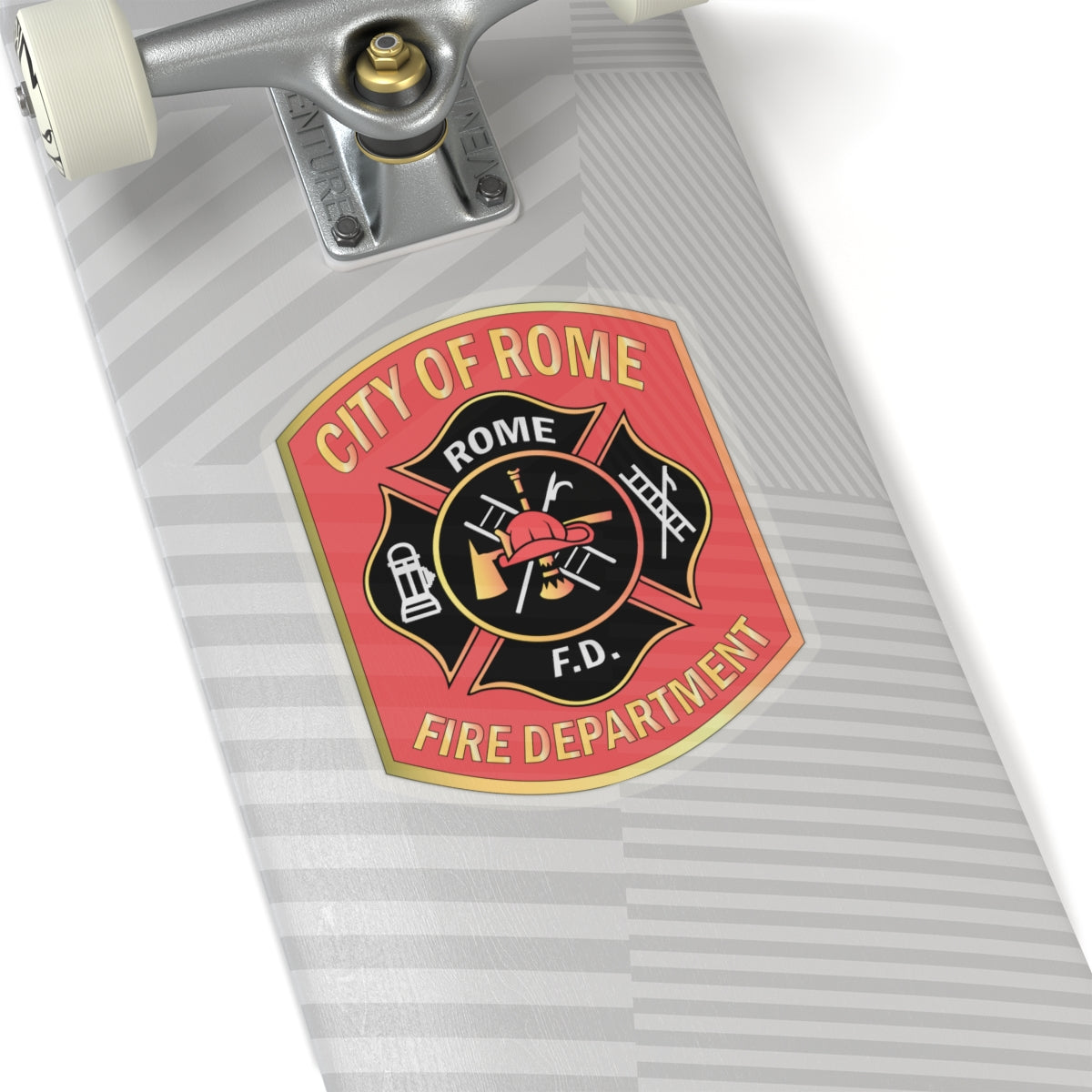 City of Rome Fire Department Kiss-Cut Sticker