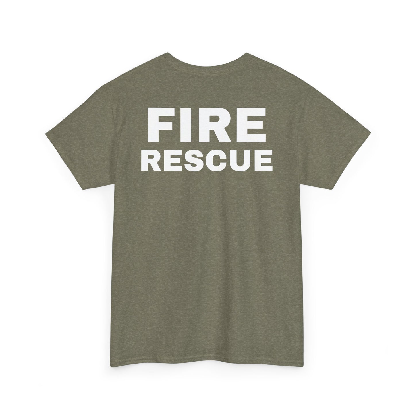 Fire Rescue Graphic Tee for Firefighters & Supporters