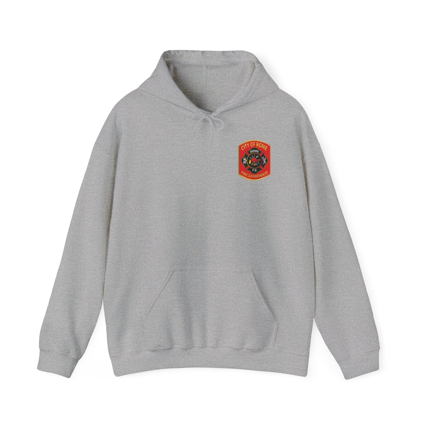 Basic City of Rome Fire Department Heavy Blend Hoodie