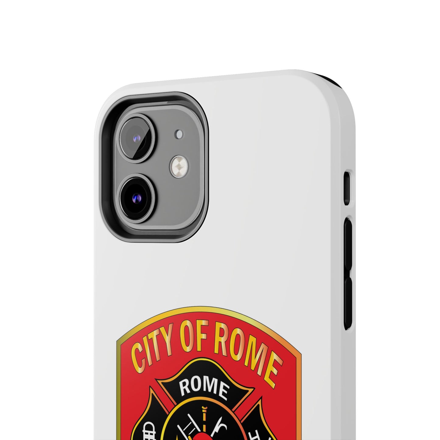 Rome Fire Department Tough Phone Case - Durable Protection with Pride