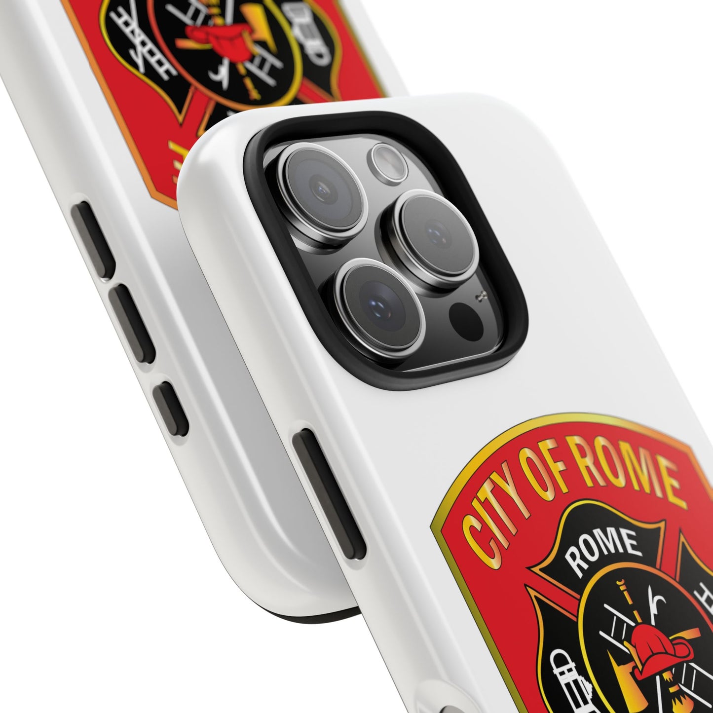 Rome Fire Department Tough Phone Case - Durable Protection with Pride