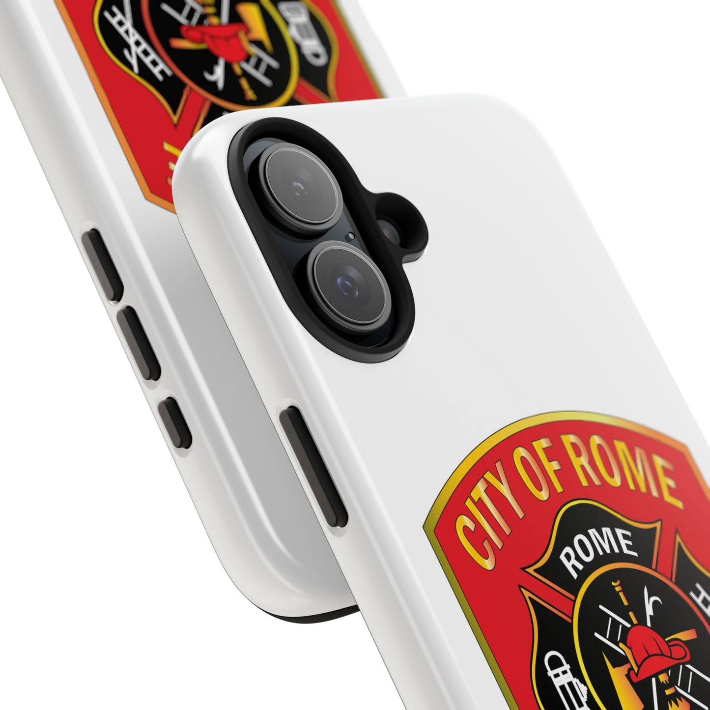 Rome Fire Department Tough Phone Case - Durable Protection with Pride