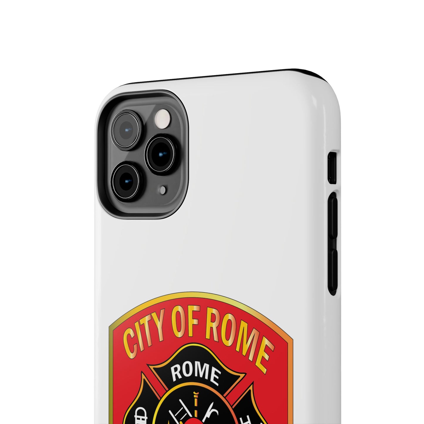 Rome Fire Department Tough Phone Case - Durable Protection with Pride