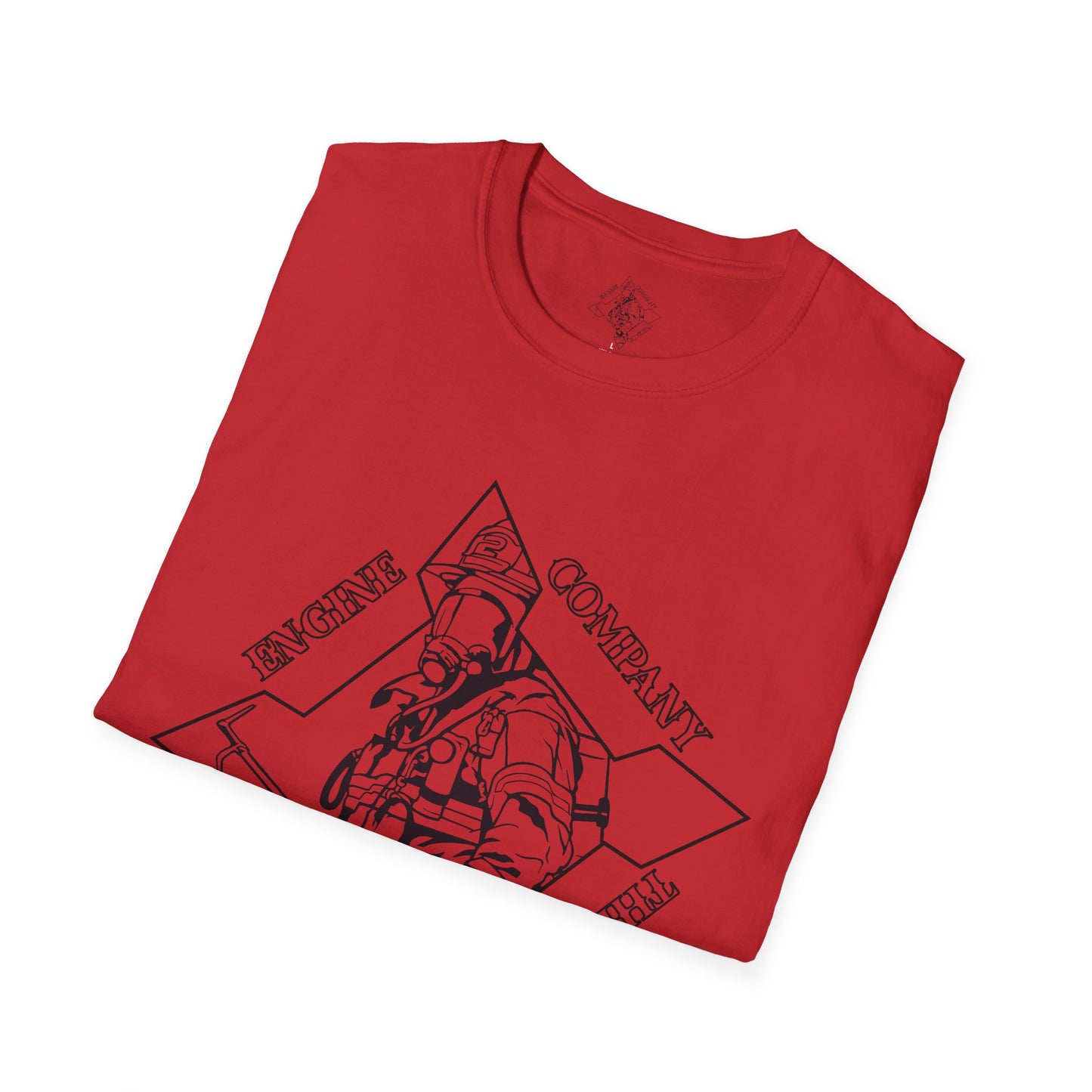 Firefighter Graphic Unisex T-Shirt - Support Your Local Fire Department