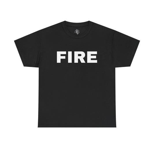 "Fire" Heavy Cotton Tee