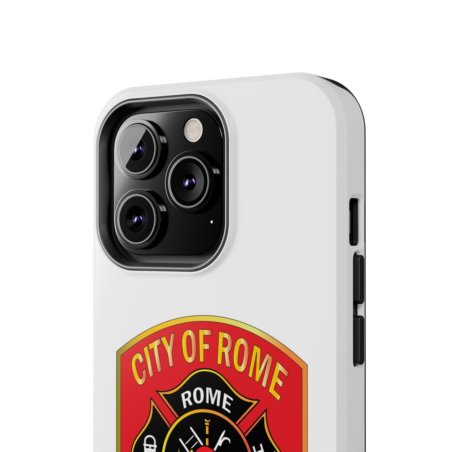 Rome Fire Department Tough Phone Case - Durable Protection with Pride