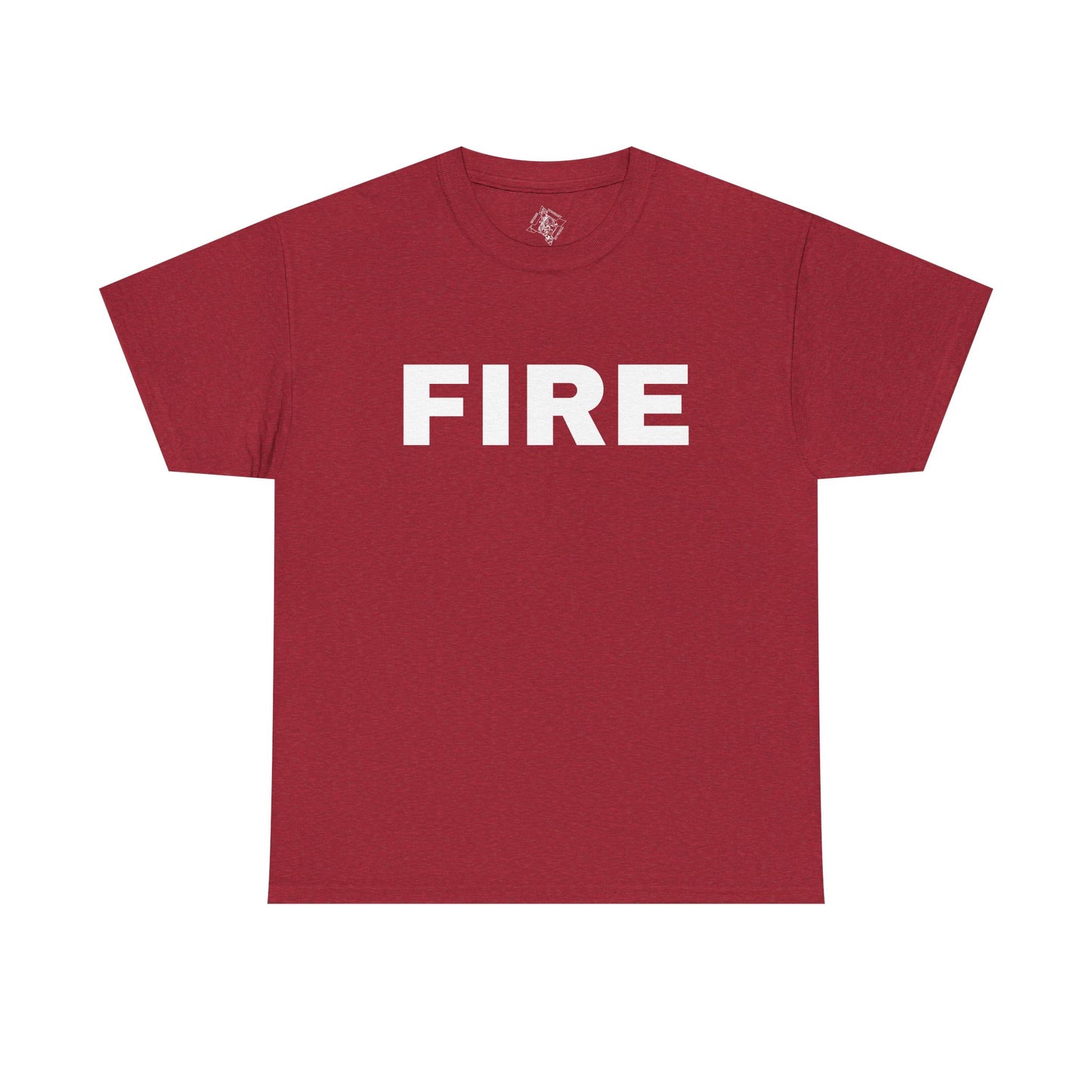 "Fire" Heavy Cotton Tee