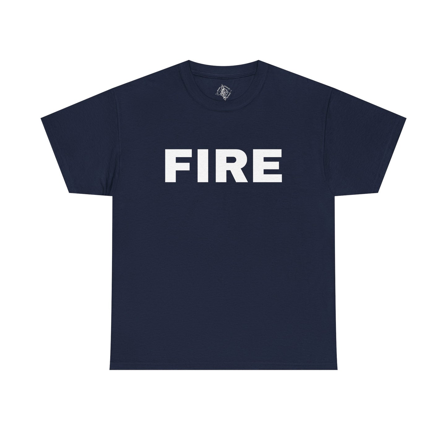 "Fire" Heavy Cotton Tee