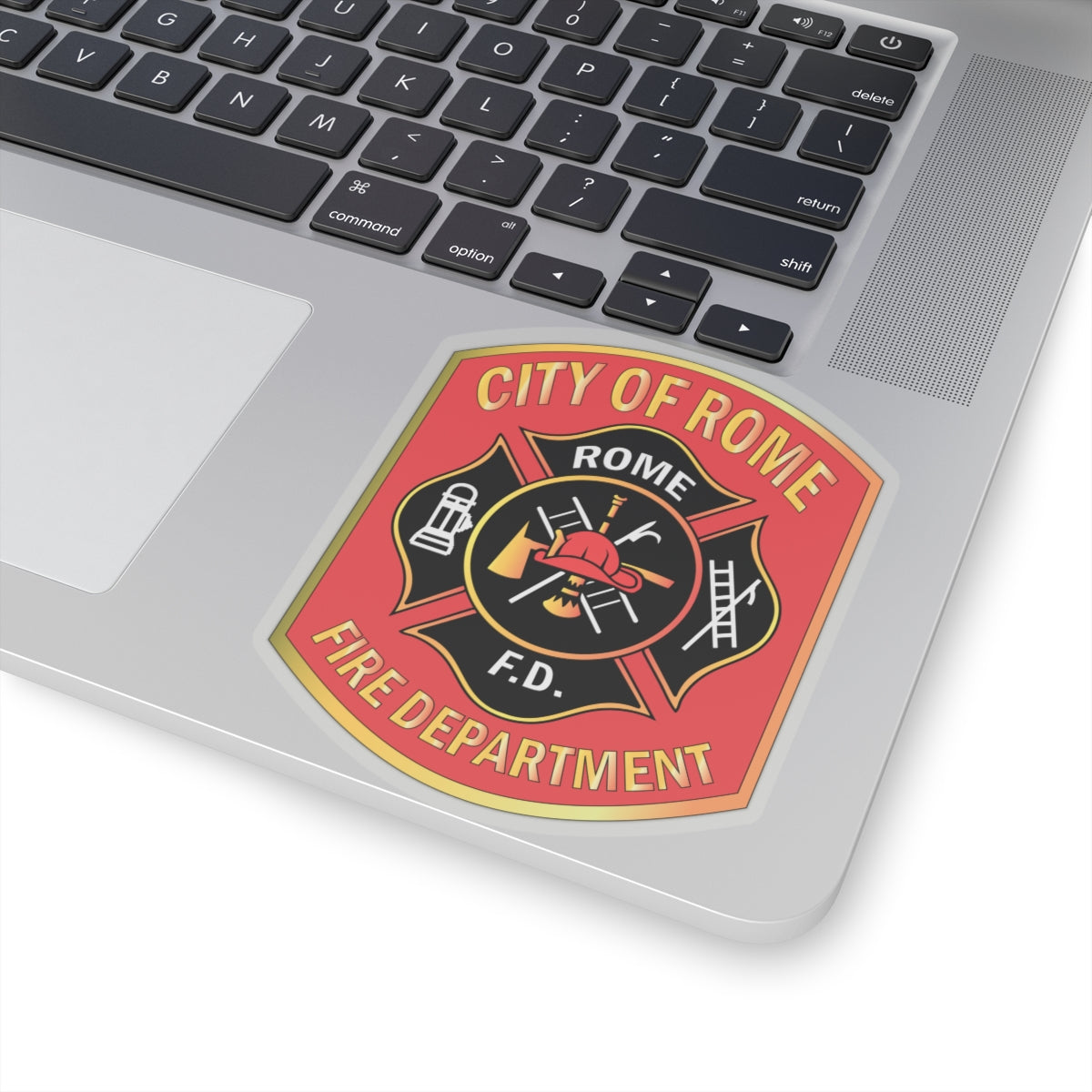 City of Rome Fire Department Kiss-Cut Sticker